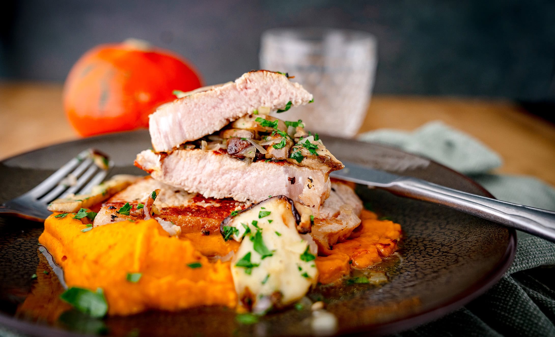 Kalbsrückensteak