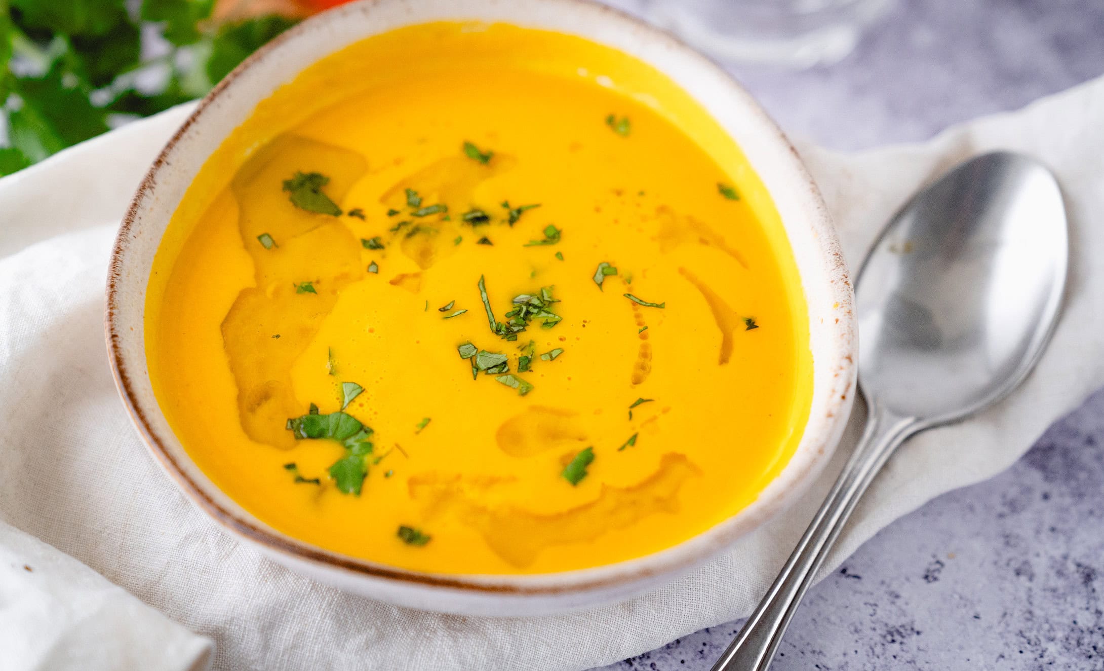 Karotten-Ingwer-Suppe