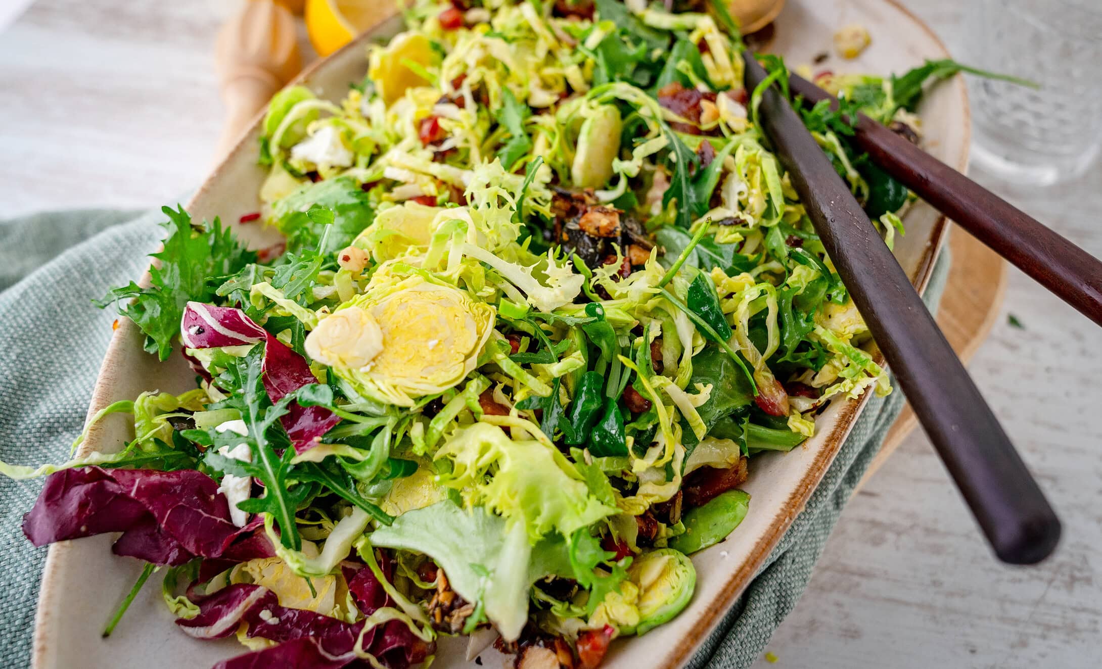 Rosenkohlsalat