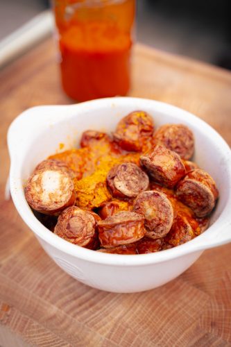 Die weltbeste Currywurst – aus dem Airfryer