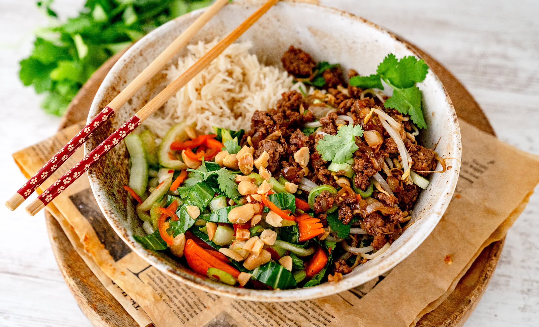 Vietnamesische Hack-Pfanne