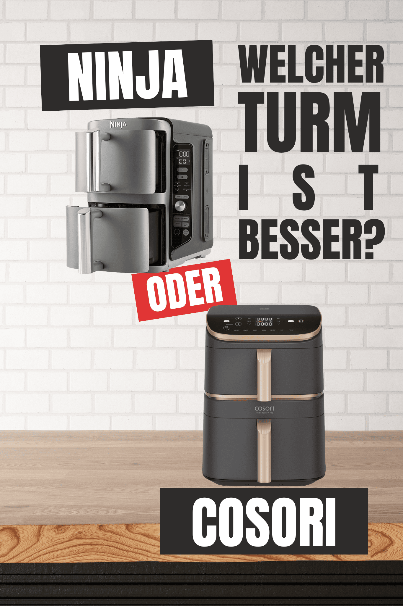 Vergleich Double Stack XL Turbo Tower Pro Smart