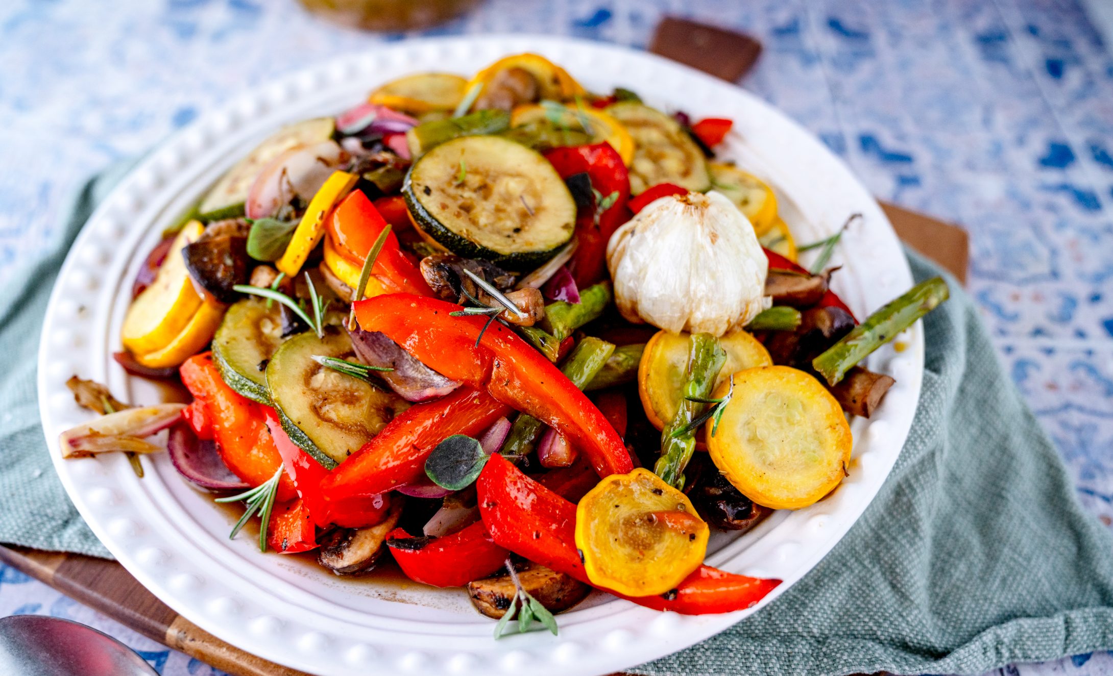 Antipasti aus der Heißluftfritteuse