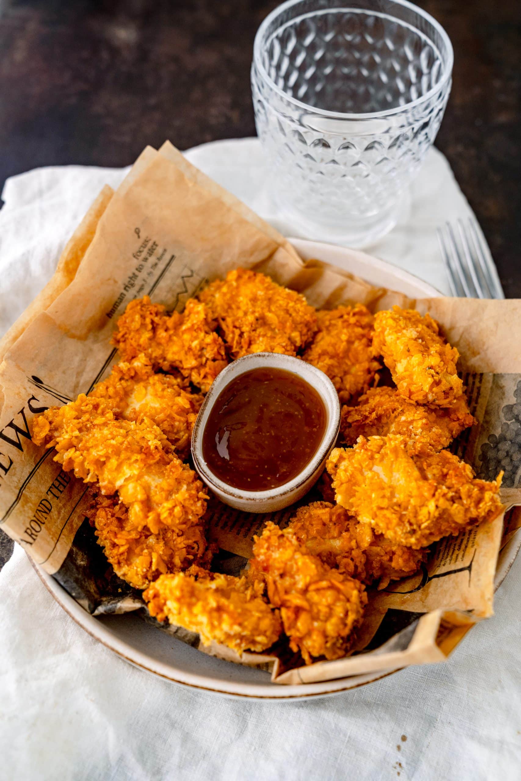 Chicken Nuggets aus der Heißluftfritteuse