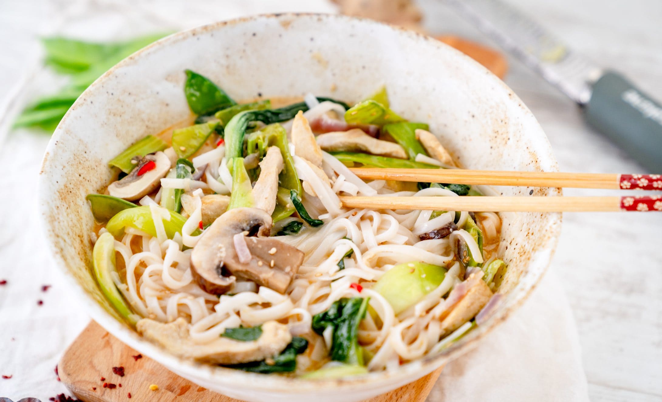 Kokosnudelsuppe