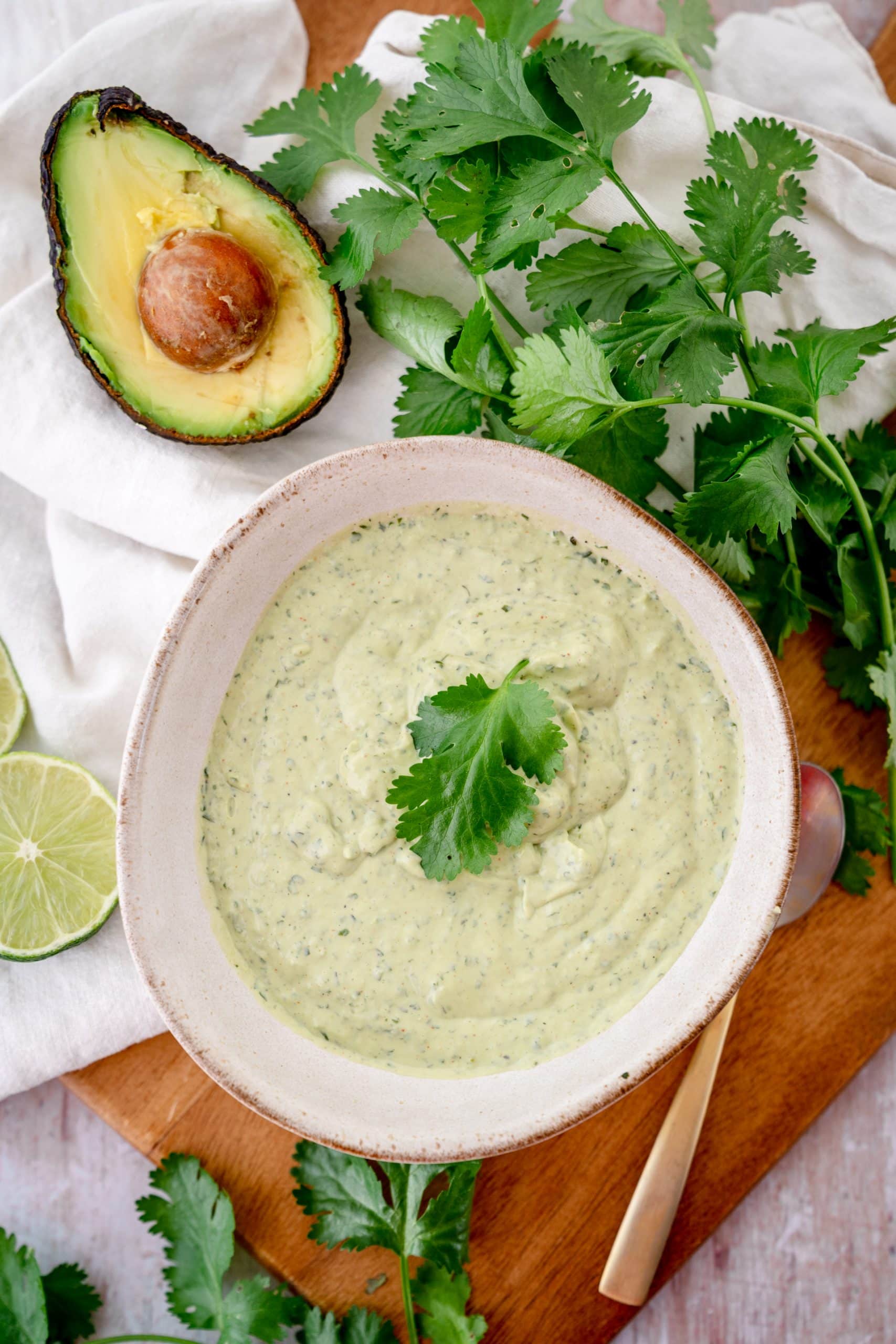 Koriander-Limetten-Mayo