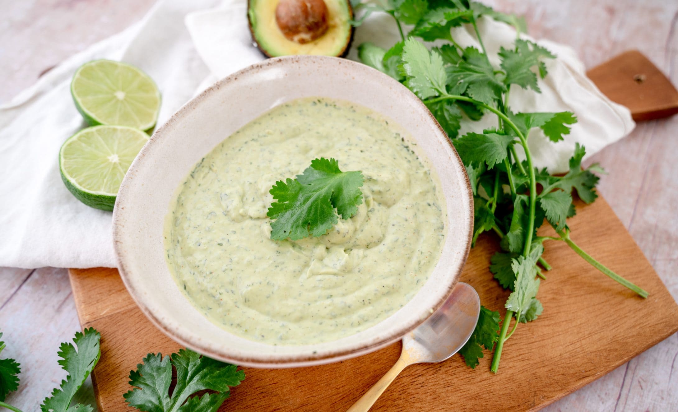 Koriander-Limetten-Mayo