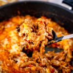 Gyros mit Metaxa-Sauce