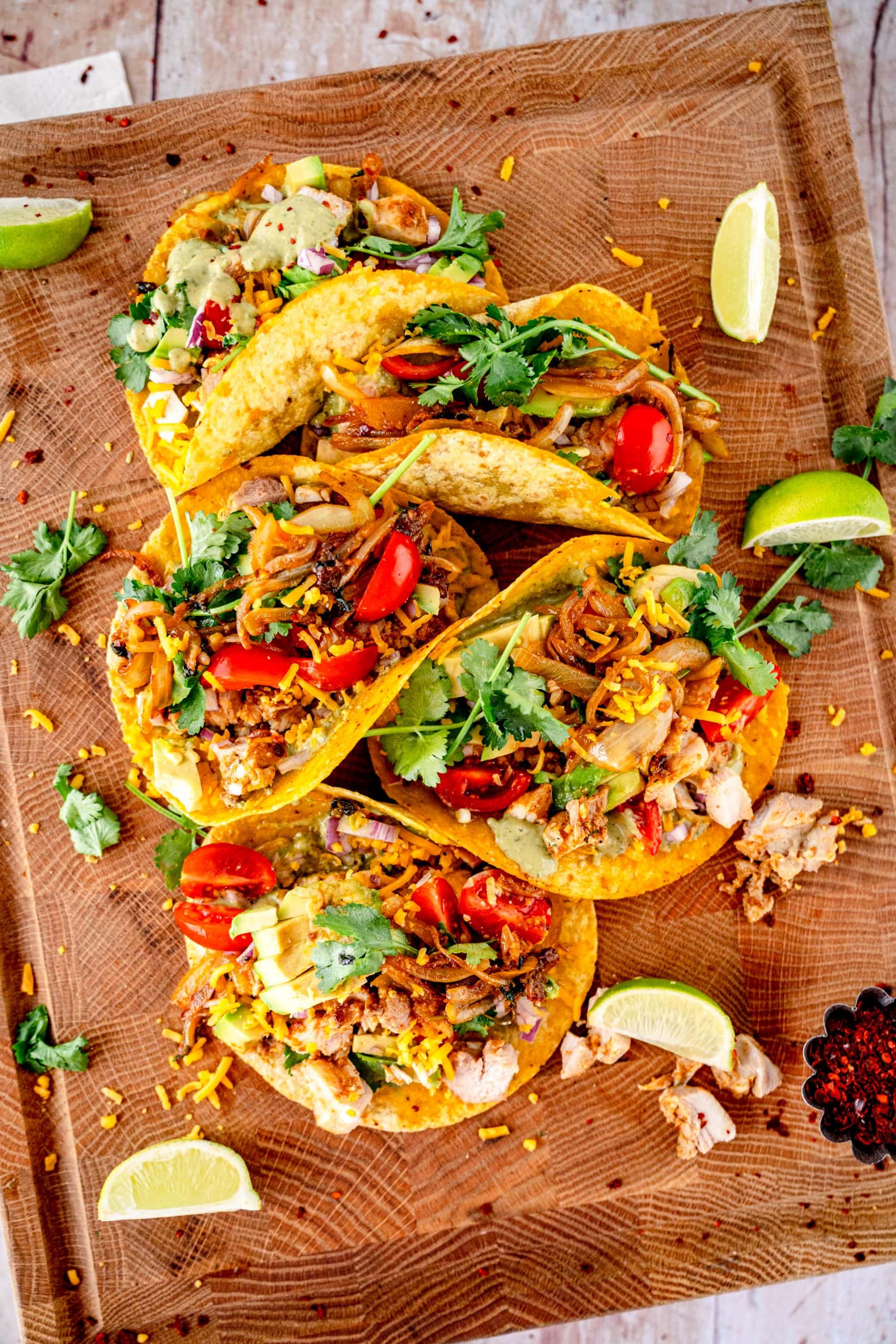 Hähnchen Tacos