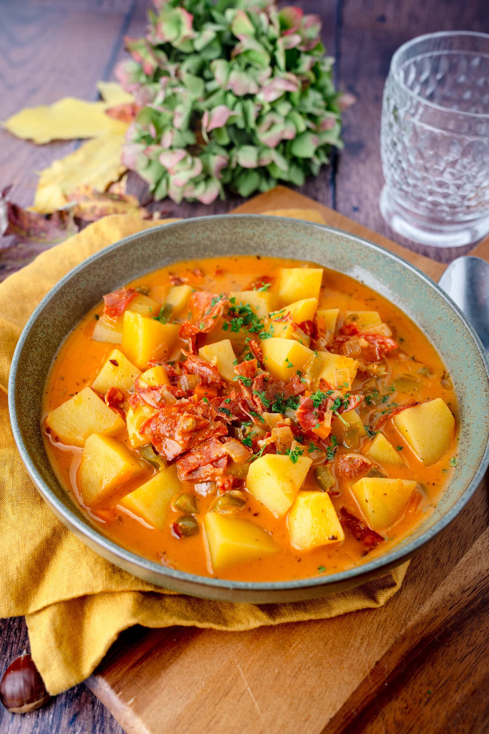 Kartoffelsuppe mit Chorizo