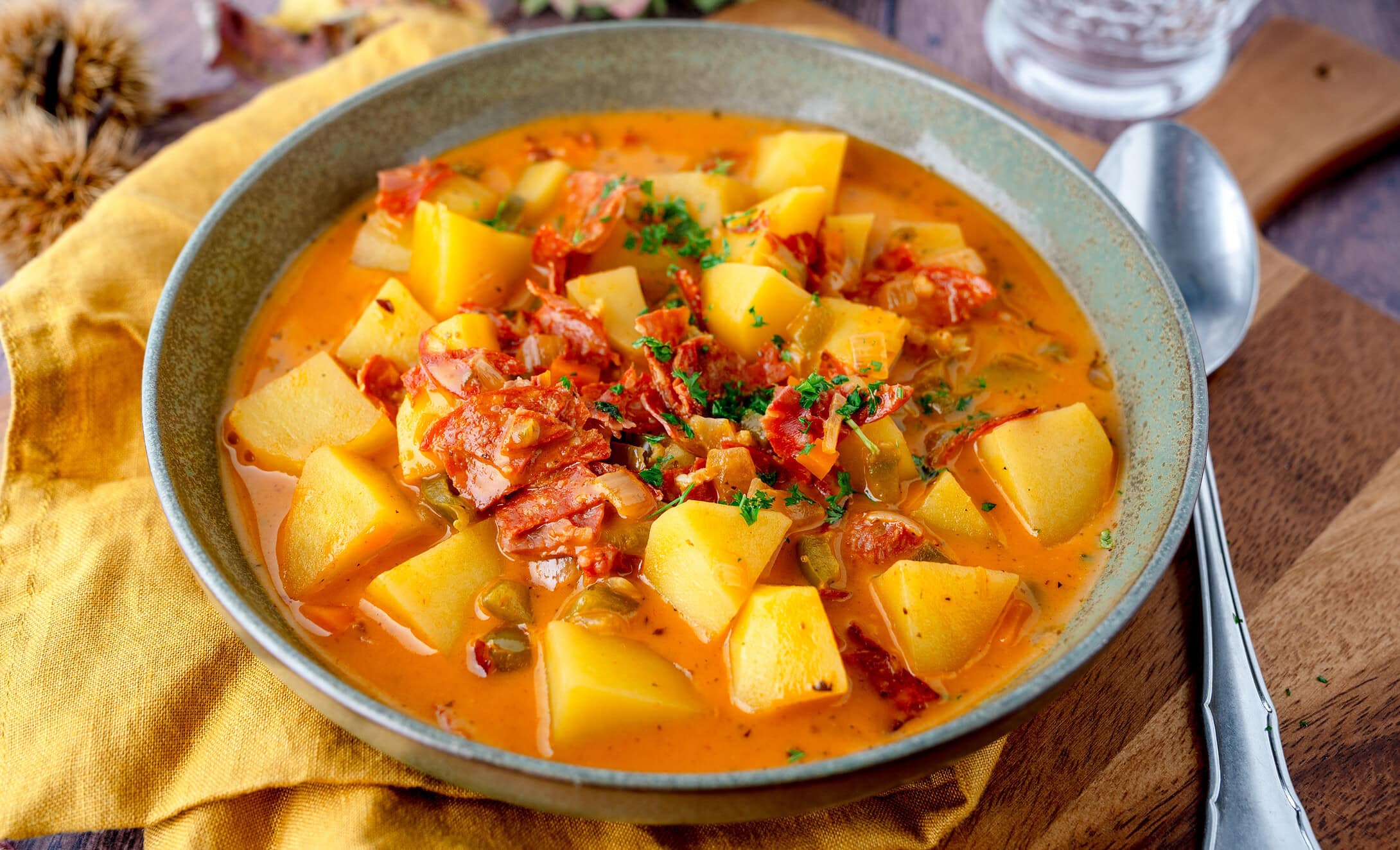 Kartoffelsuppe mIt Chorizo