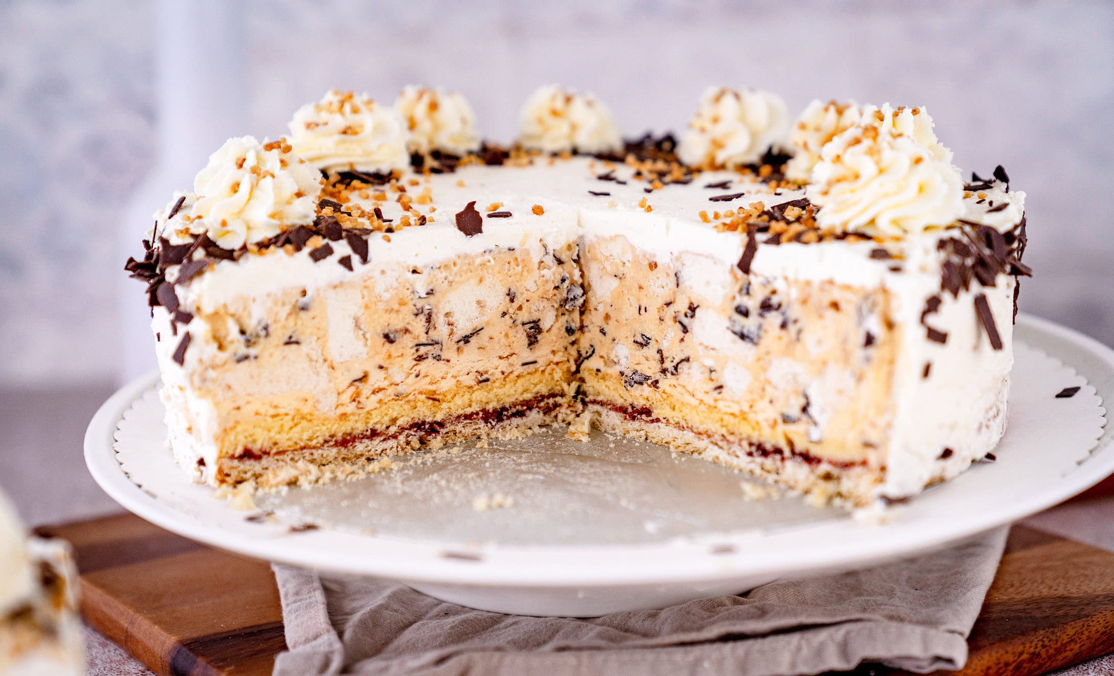 Grillage Torte Rezept EIssplittertorte