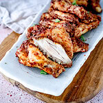 Knusprige Parmesan Garlic Chicken Wings