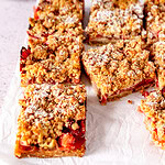 Rhabarber Streuselkuchen