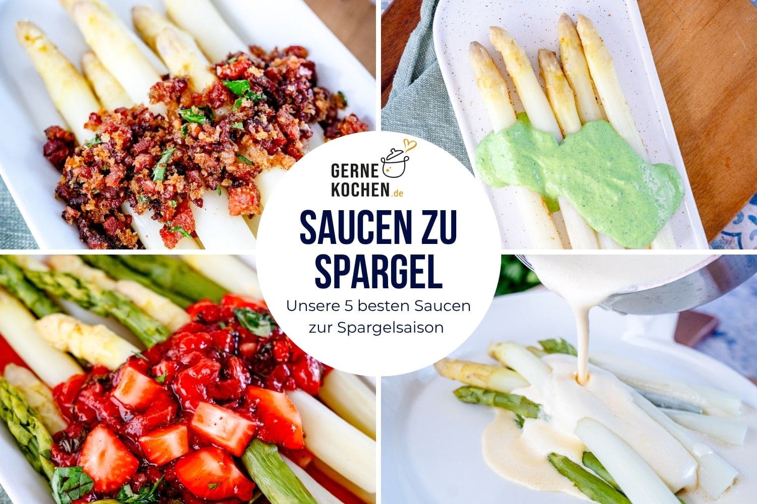 Saucen zu Spargel